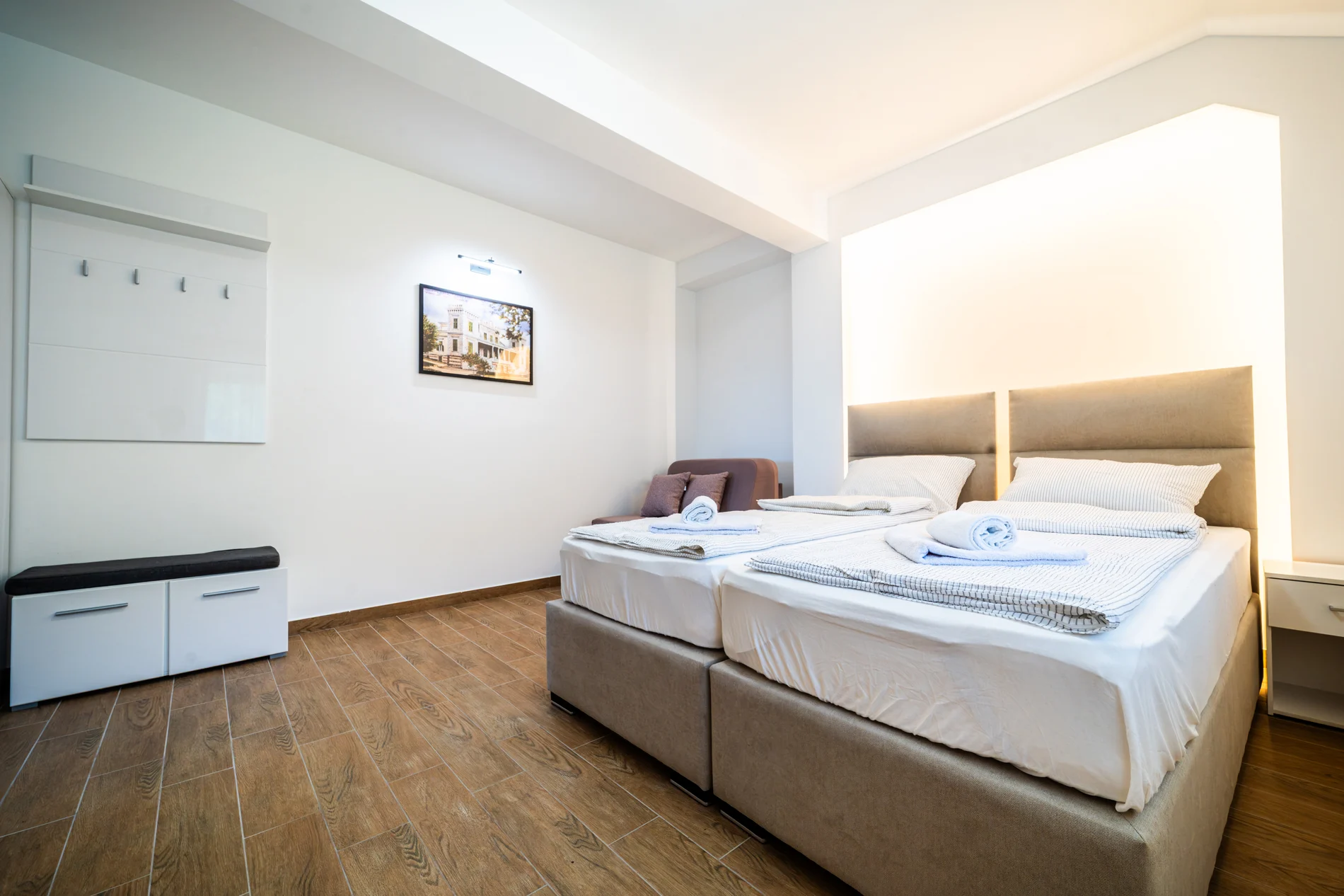 Topao i udoban ambijent apartmana